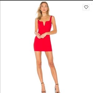 Revolve By the way. red body con dress